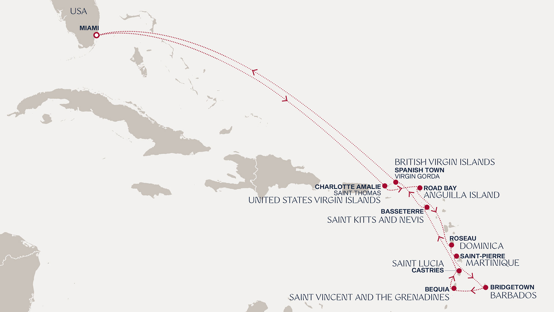 Prodloužená cesta pestrými karibskými útěky