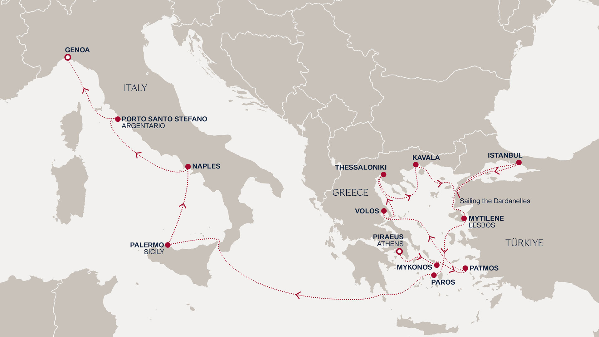 Prodloužená cesta za kykladskými západy slunce a italskými ostrovy