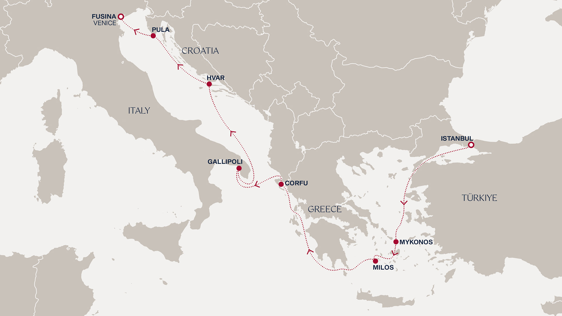 Cesta za smyslovými zážitky z Istanbulu na Jadran